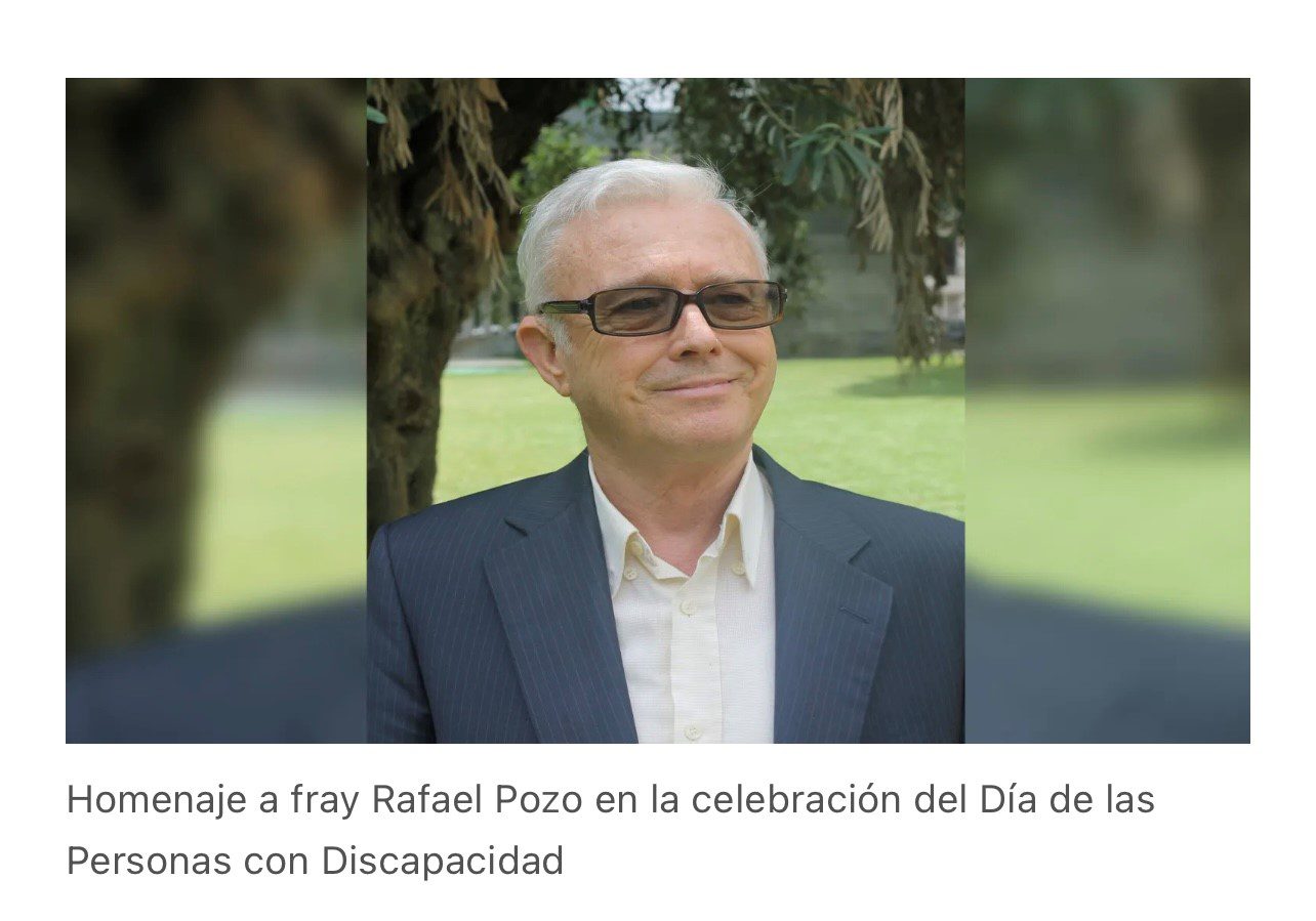 La Asociación Paz y Bien rinde homenaje a Rafael Pozo.